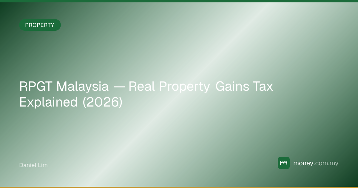 RPGT Malaysia — Real Property Gains Tax Explained (2026) | Money.com.my